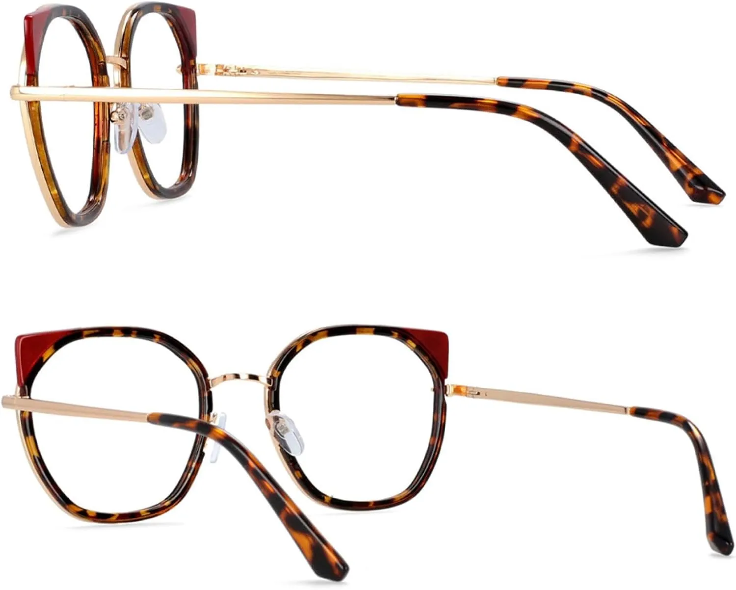 Round Cat Eye Glasses Women Fashion