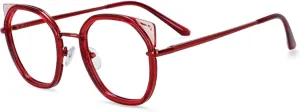 Round Cat Eye Glasses Women Fashion