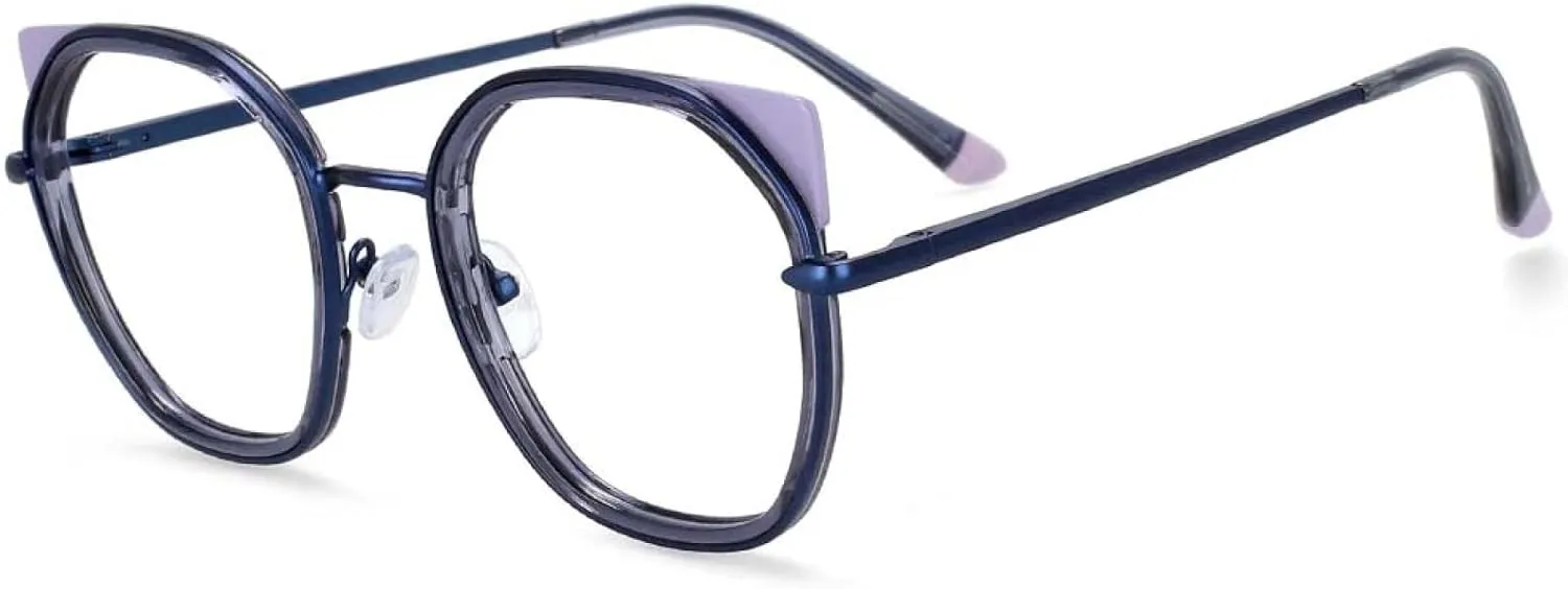 Round Cat Eye Glasses Women Fashion