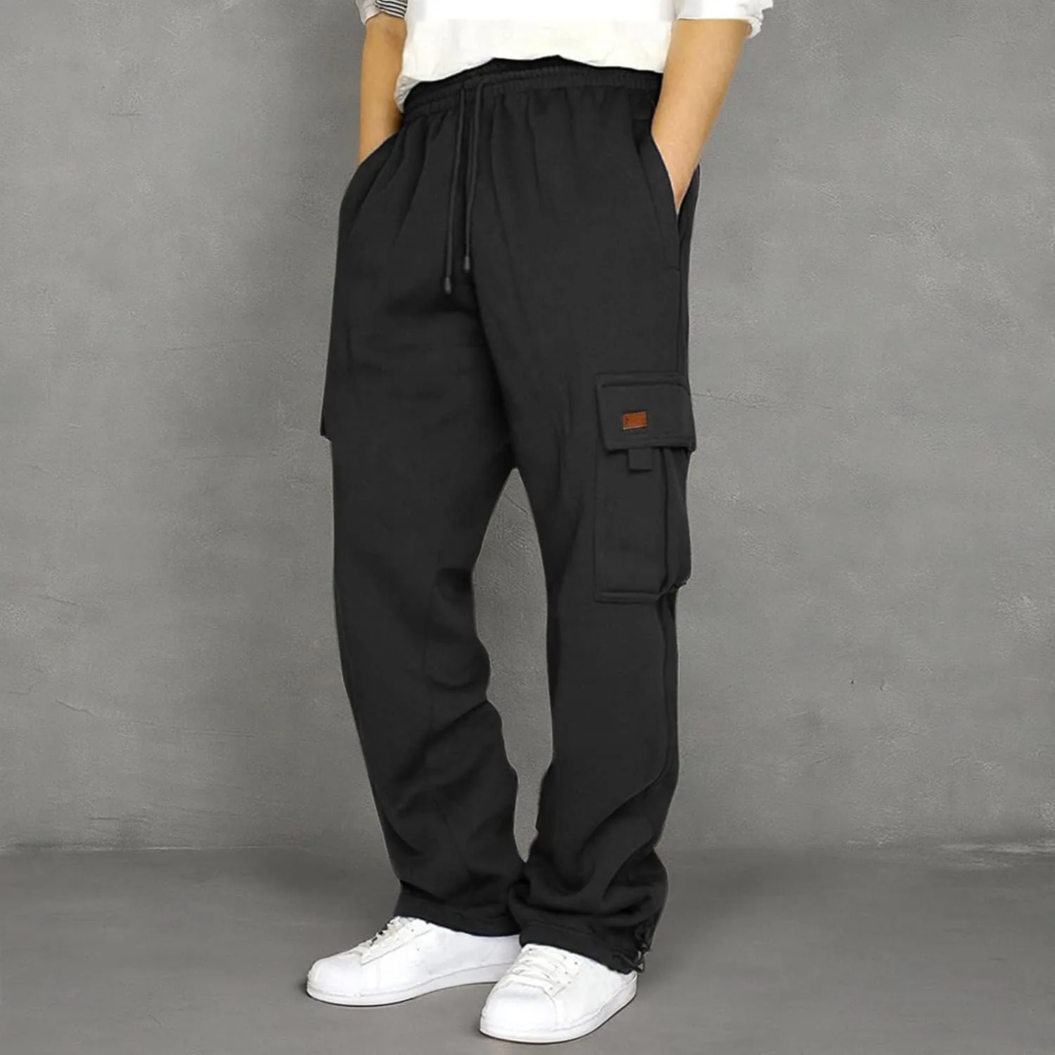 RTRDE Men's Joggers Sweatpants Gym Running Workout Pants Athletic Drawstring Joggers with Pockets Joggers, S-5XL