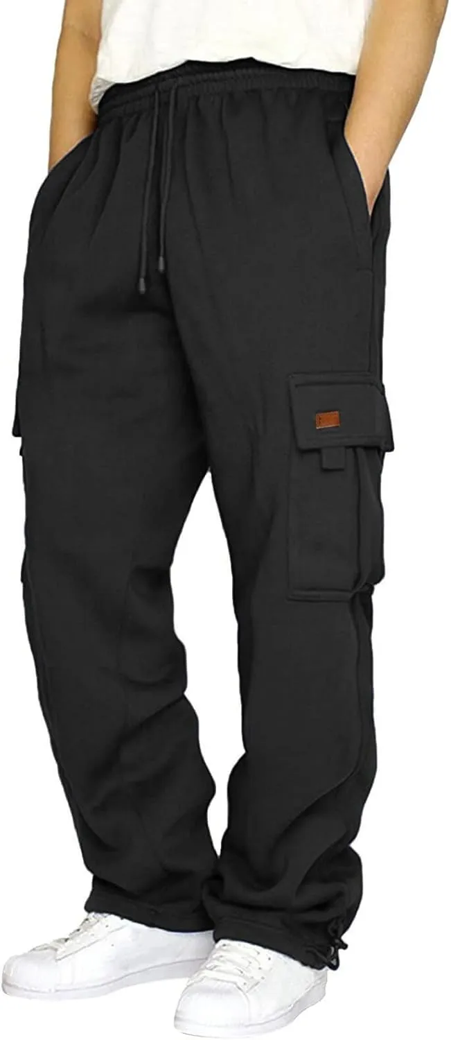 RTRDE Men's Joggers Sweatpants Gym Running Workout Pants Athletic Drawstring Joggers with Pockets Joggers, S-5XL