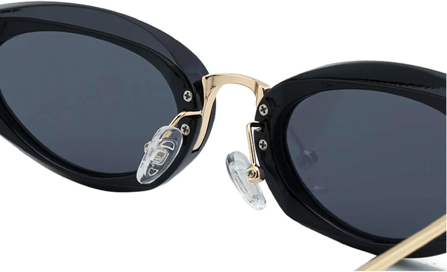 Sexy Cat Eye Oval Punk Sunglasses Women Luxury Vintage Metal Frame Sun Glasses For Ladies Classic Eyewear UV400 3521