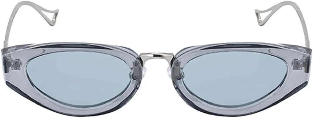 Sexy Cat Eye Oval Punk Sunglasses Women Luxury Vintage Metal Frame Sun Glasses For Ladies Classic Eyewear UV400 3521