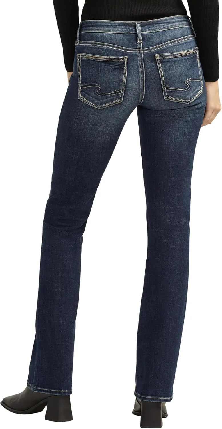 Silver Jeans Co. Women's Tuesday Low Rise Slim Bootcut Jeans