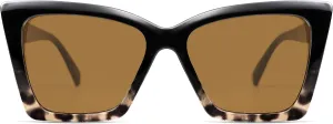 SOJOS Trendy Oversized Cateye Sunglasses Womens UV400 Large Designer Shades Lentes De Sol Para Mujer SJ2347
