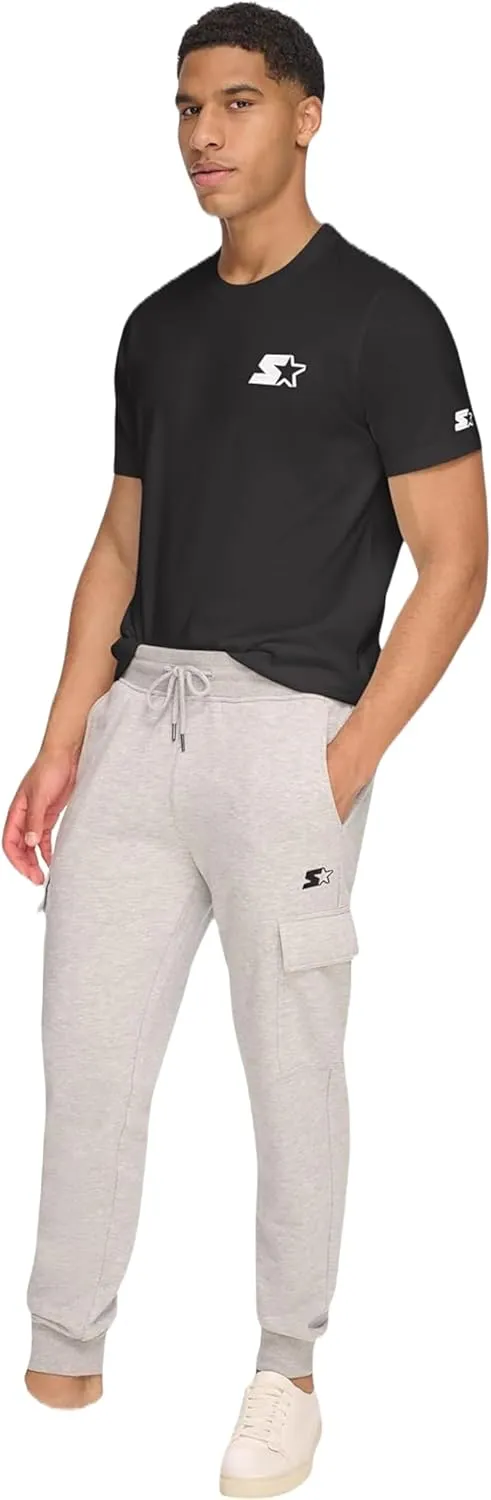 Starter Men's Embriodered Fleece Cargo Jogger