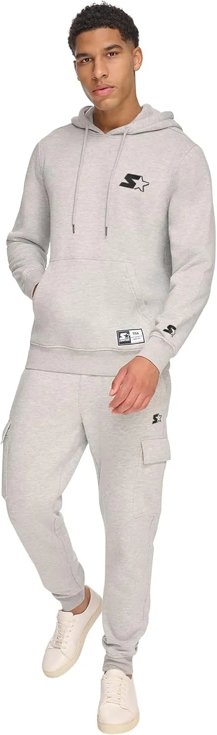 Starter Men's Embriodered Fleece Cargo Jogger