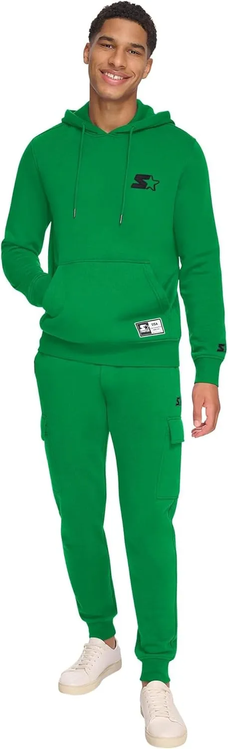 Starter Men's Embriodered Fleece Cargo Jogger