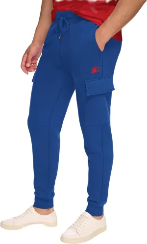 Starter Men's Embriodered Fleece Cargo Jogger