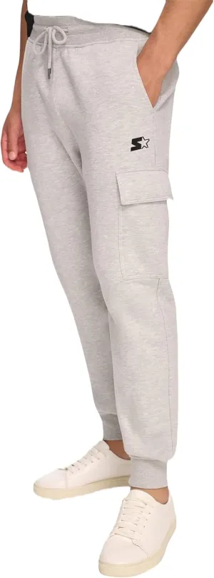 Starter Men's Embriodered Fleece Cargo Jogger