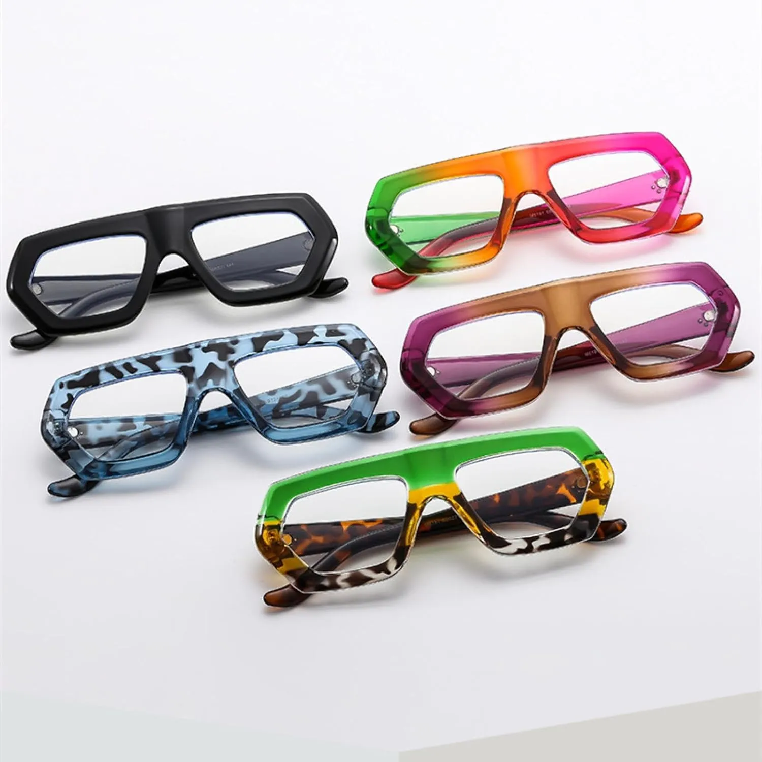 Stylish Glasses Frame Women Fashion Rivet