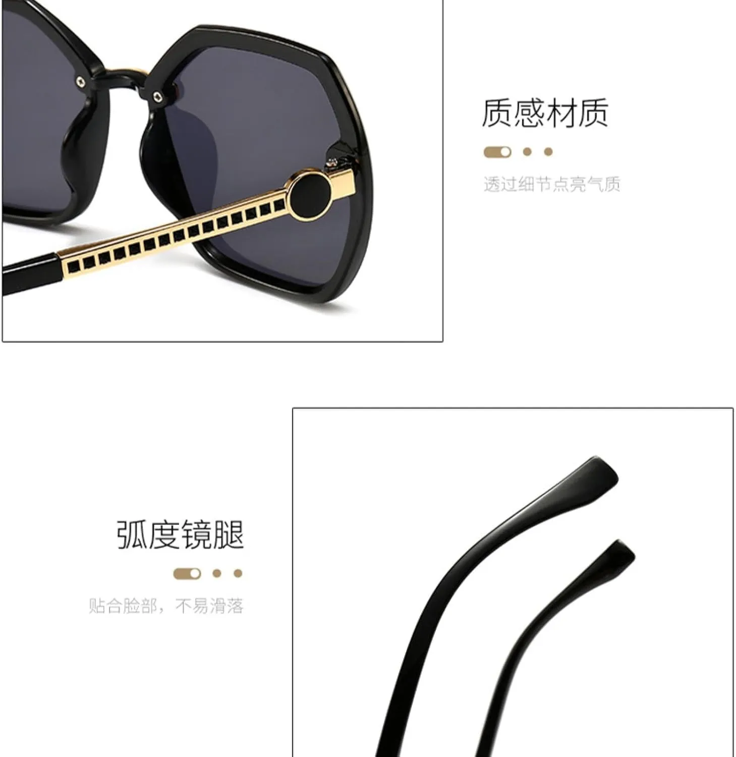 Sunglasses Fashion Joker Glasses Sunglasses for Fashion Show