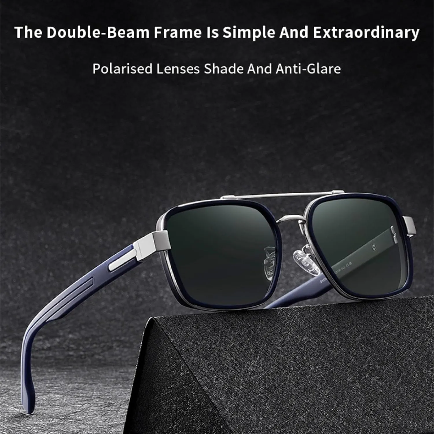 Sunglasses for Women Men Metal Frame Driving Fishing Cycling Shade