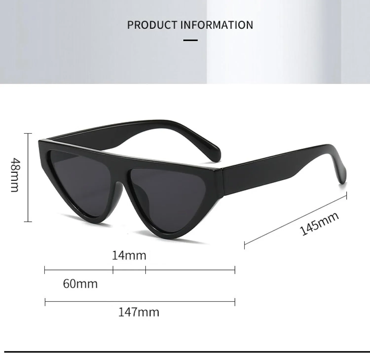 Sunglasses Men Women Shades Fashion Cat Eye Uv400