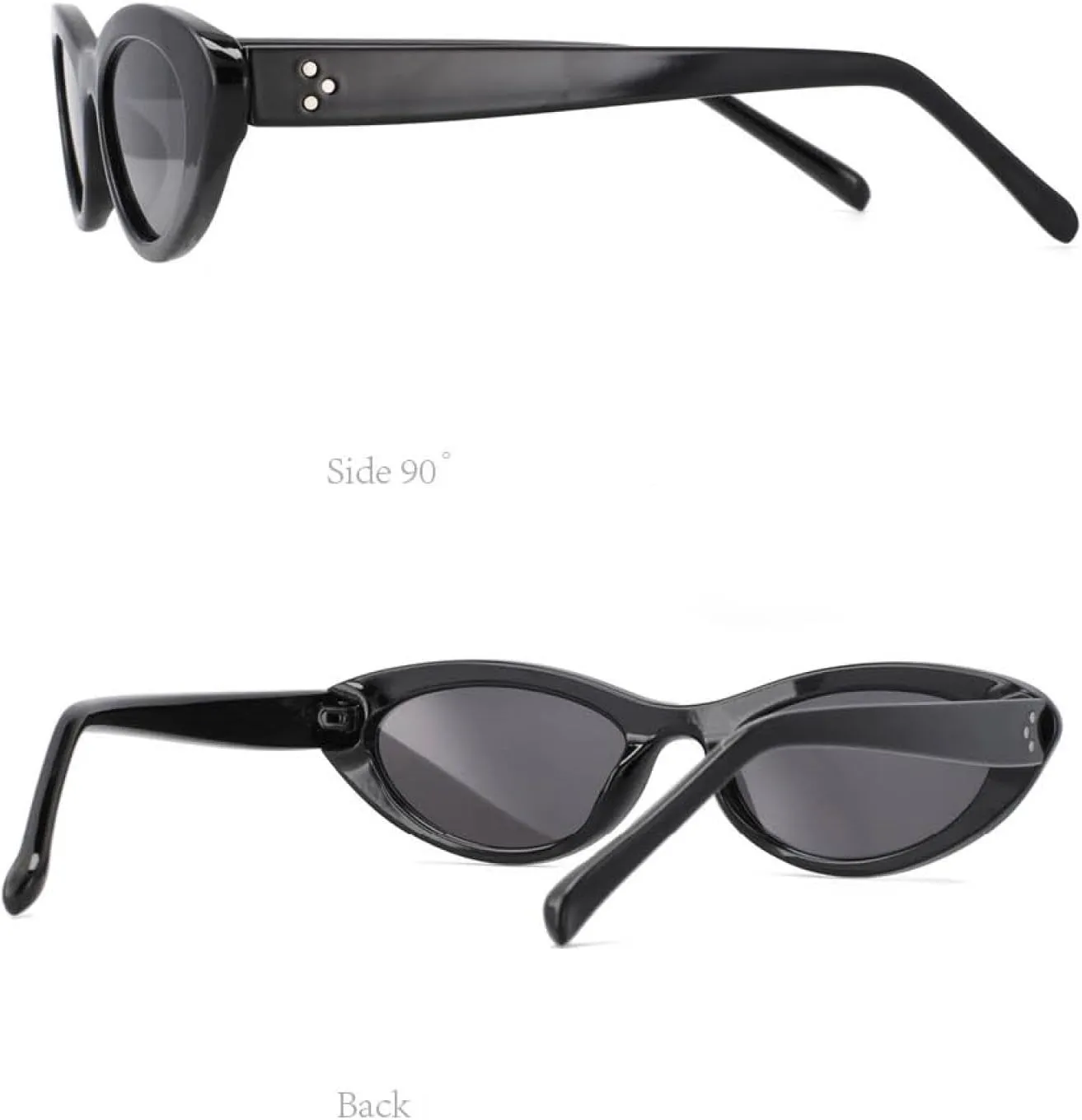 Sunglasses Small Cat Eye Fashion Women Uv400 Vintage