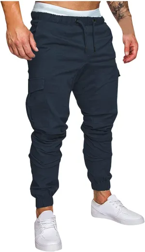 Sweatpants for Men with Pockets Sweat Pants Sweatpants for Men Men's Fleece Sweatpants with Pockets Regular & Big Man
