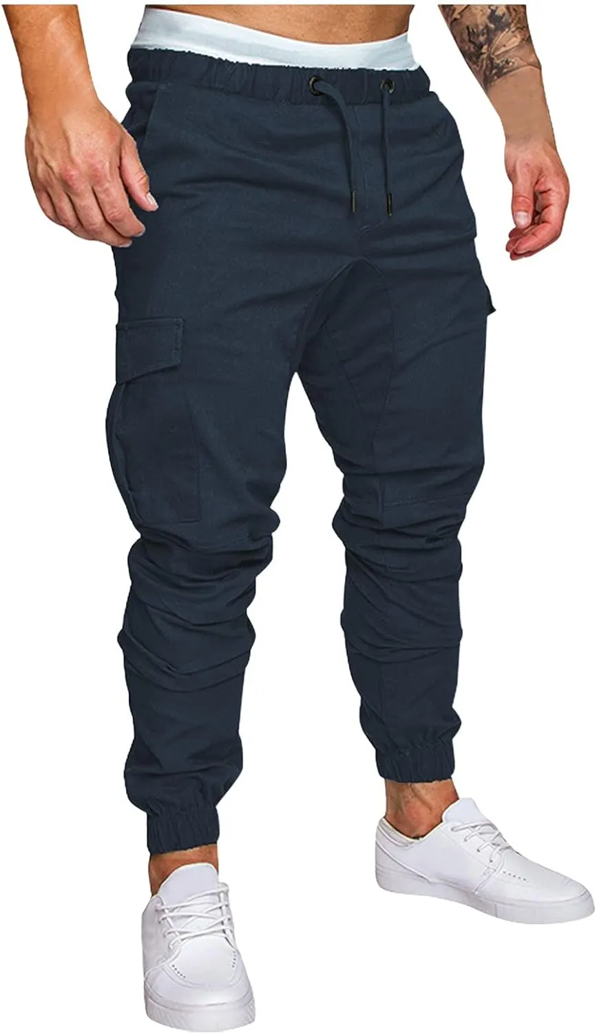 Sweatpants for Men with Pockets Sweat Pants Sweatpants for Men Men's Fleece Sweatpants with Pockets Regular & Big Man