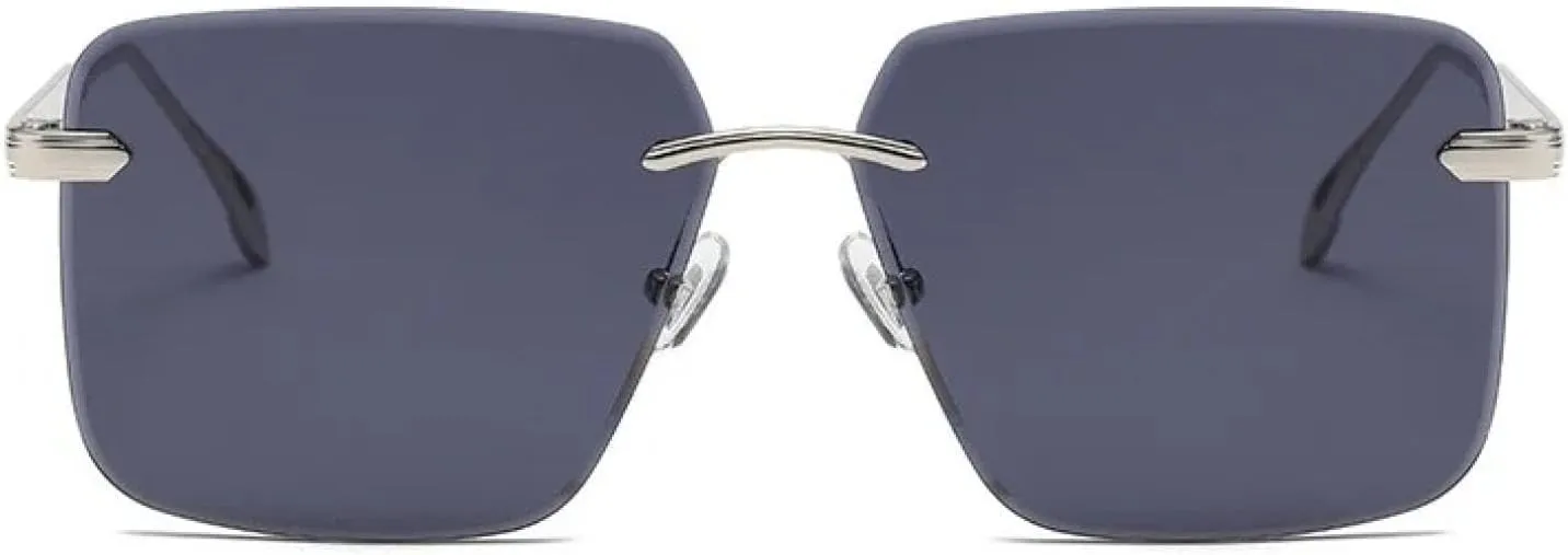Trendy Oversized Sunglasses Women Classic Vintage Style Fashion Glasses Men Uv400