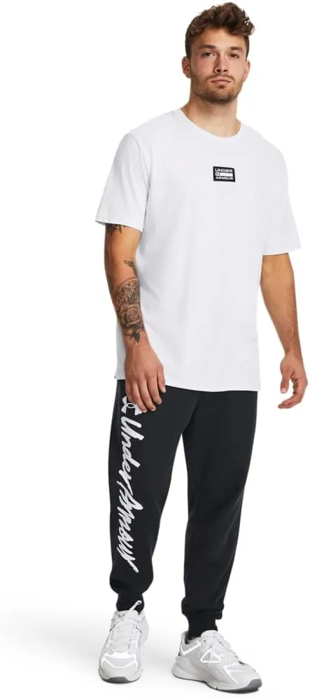Under Armour Men's Rival Fleece Graphic Joggers