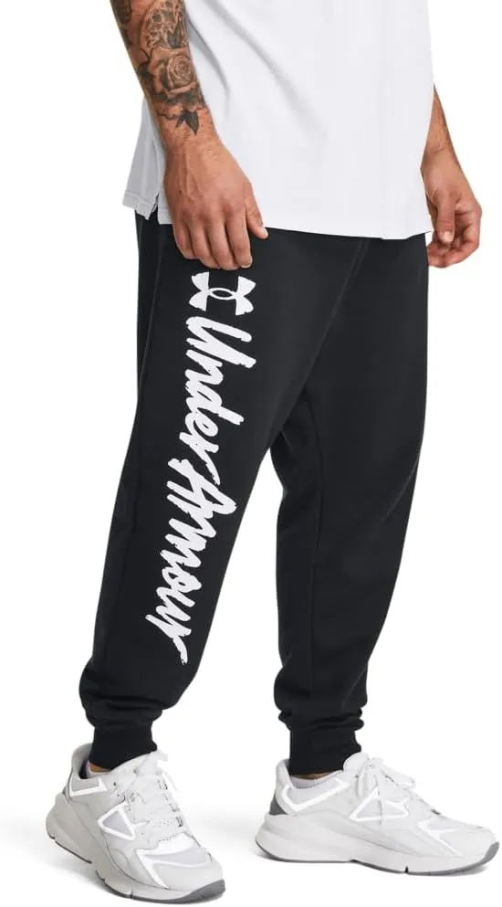 Under Armour Men's Rival Fleece Graphic Joggers