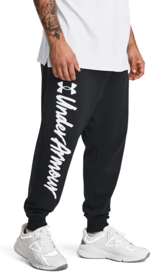 Under Armour Men's Rival Fleece Graphic Joggers