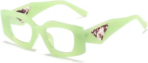 Unique Polygon Sunglasses Women Vintage Sun Glasses Men Fashion Punk Wide Legs UV400 Fashion Shades Eyewear