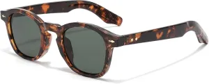 Vintage Fashion Sunglasses Women Men Yellow Blue Lens Uv400