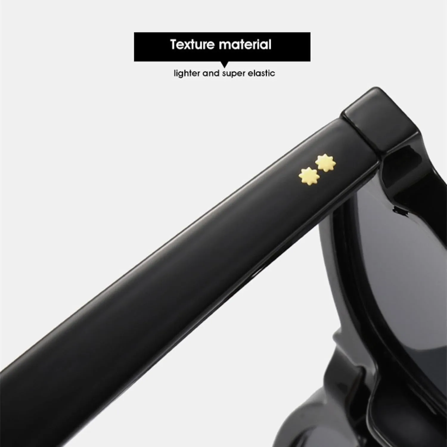 Vintage Fashion Sunglasses Women Men Yellow Blue Lens Uv400