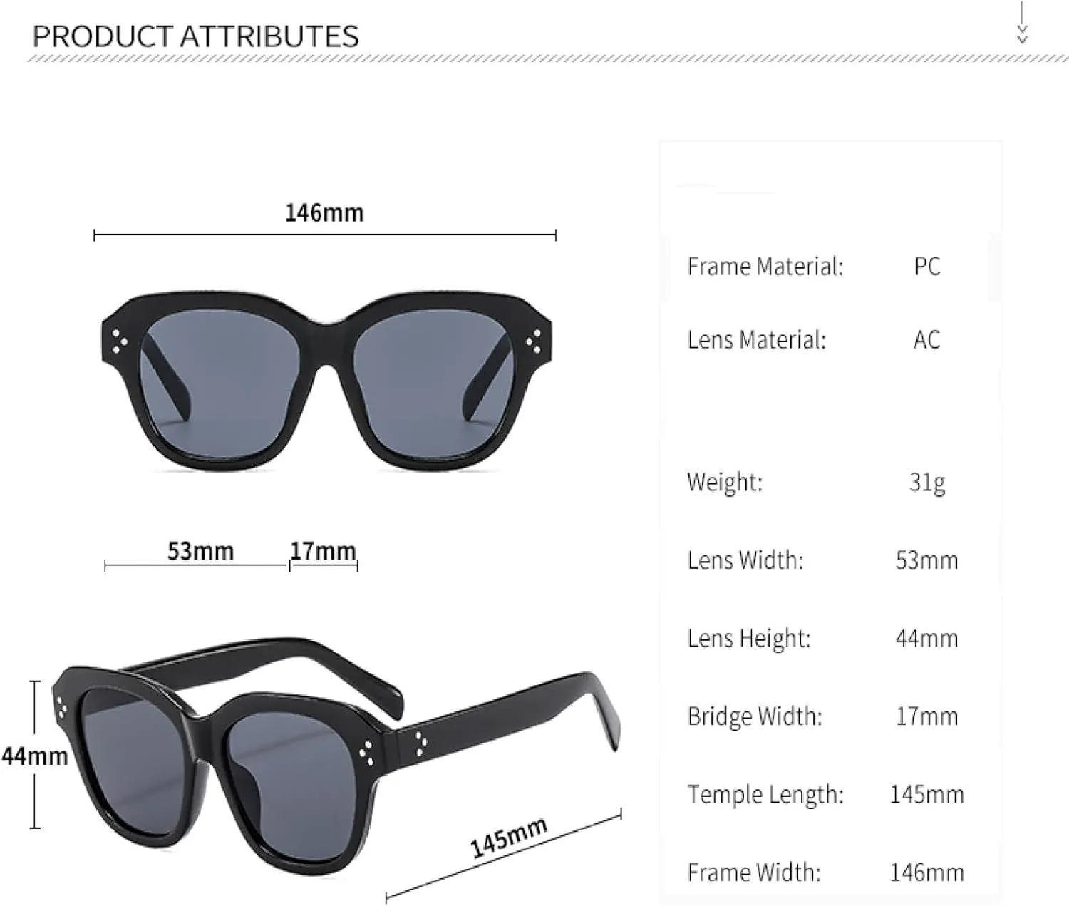 Vintage Oval Frame Sunglasses Fashion Uv400 Women