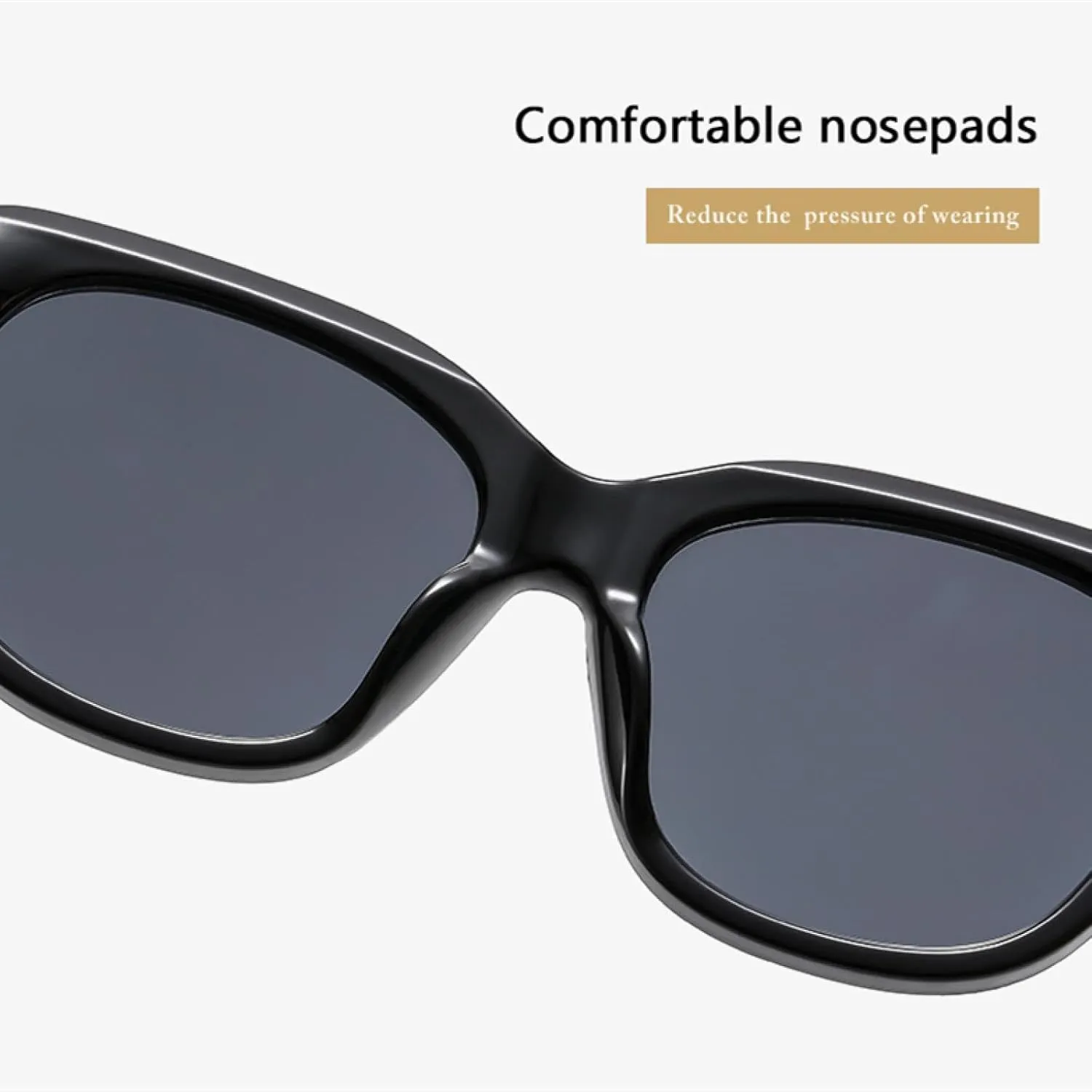 Vintage Oval Frame Sunglasses Fashion Uv400 Women