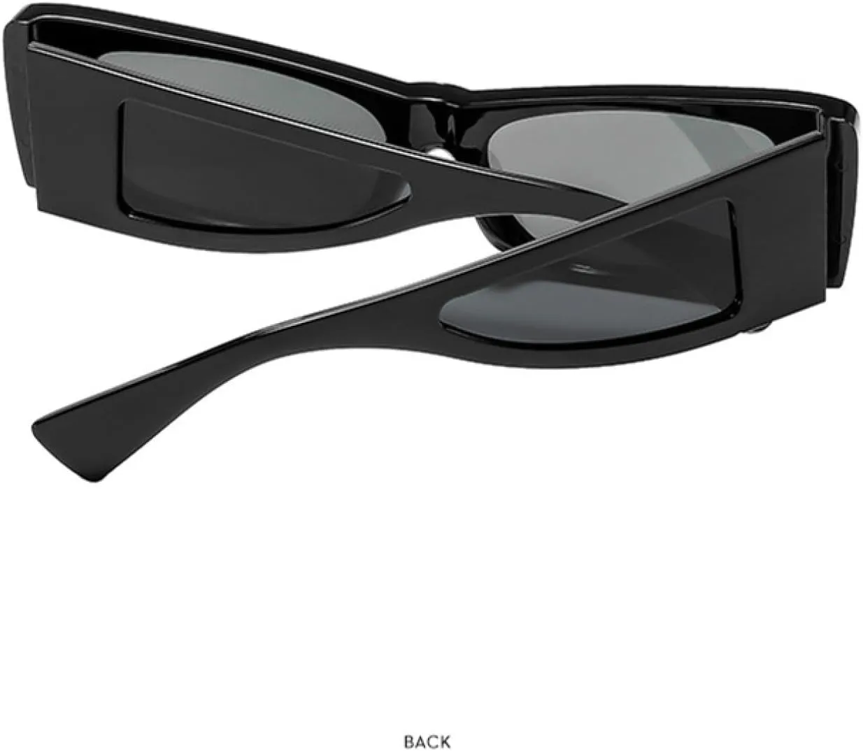 Vintage Rectangle Sunglasses Women Luxury Punk Steampunk Fashion Outdoor Travel Shades