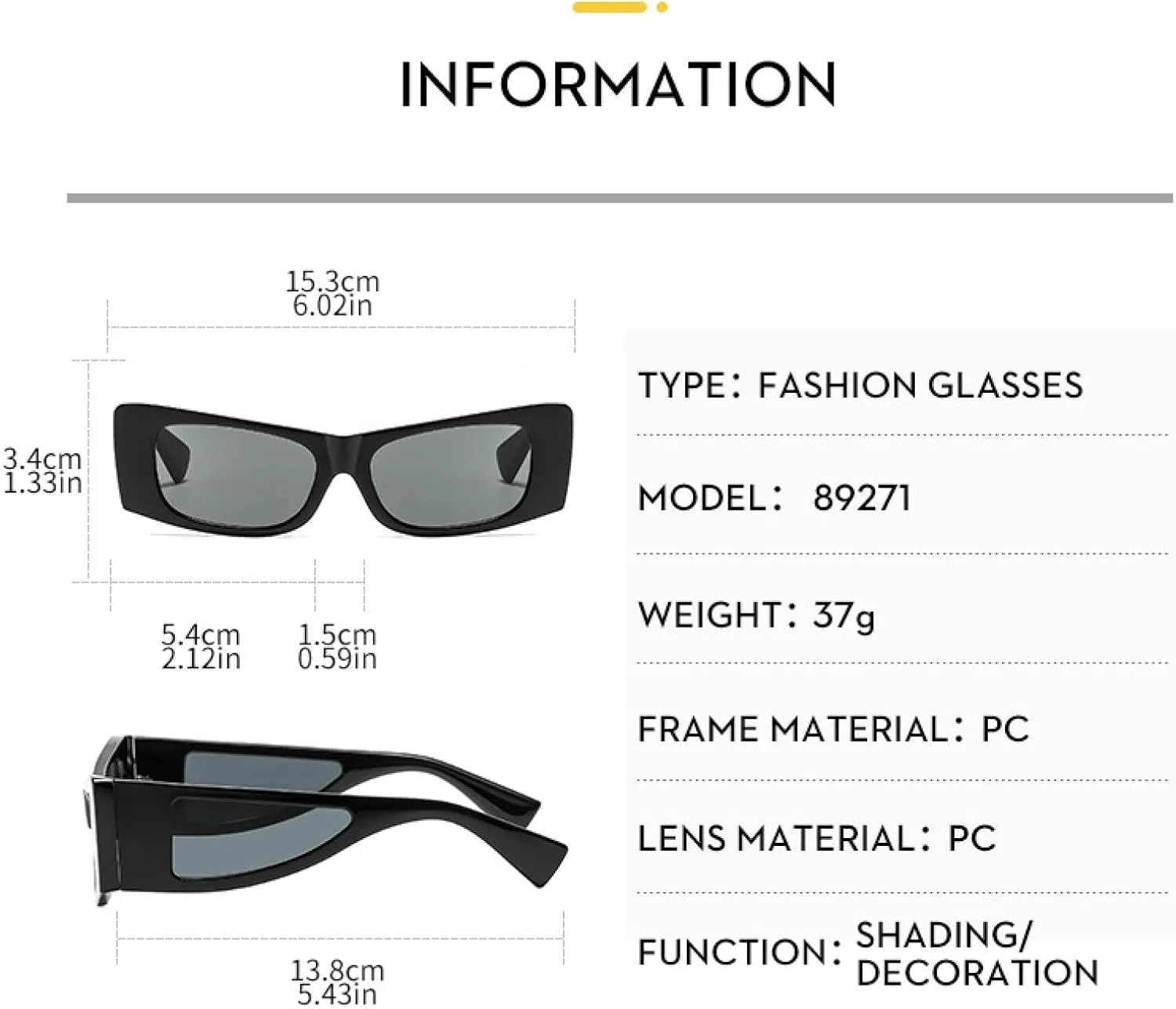Vintage Rectangle Sunglasses Women Luxury Punk Steampunk Fashion Outdoor Travel Shades