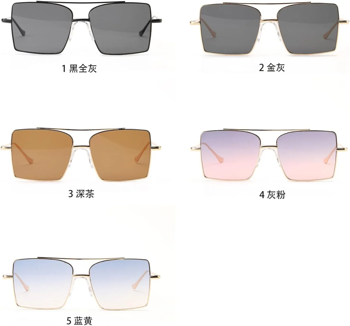 Vintage Sunglasses Women Luxury Sun Glasses for Men Trendy Metal Frame Eyewear