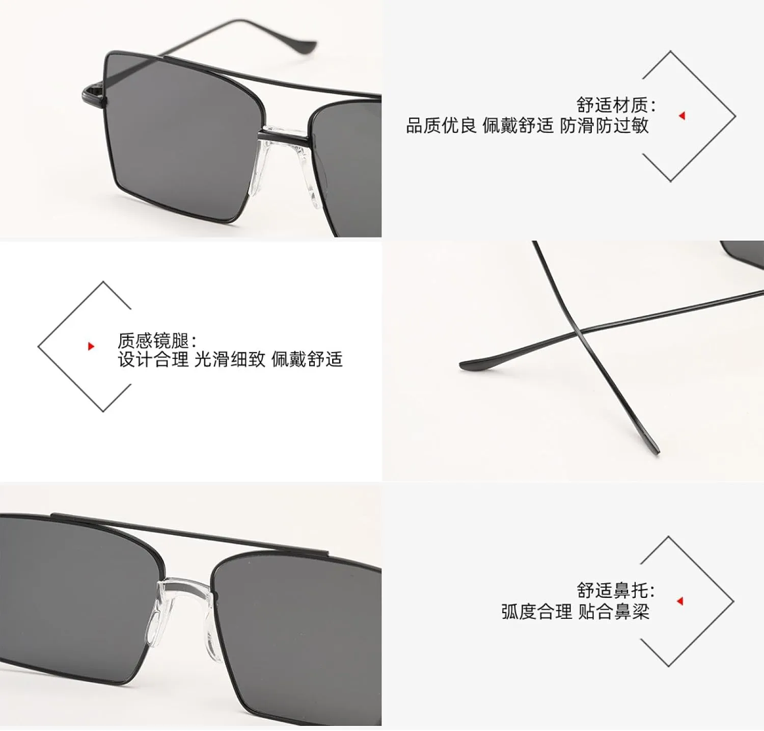 Vintage Sunglasses Women Luxury Sun Glasses for Men Trendy Metal Frame Eyewear
