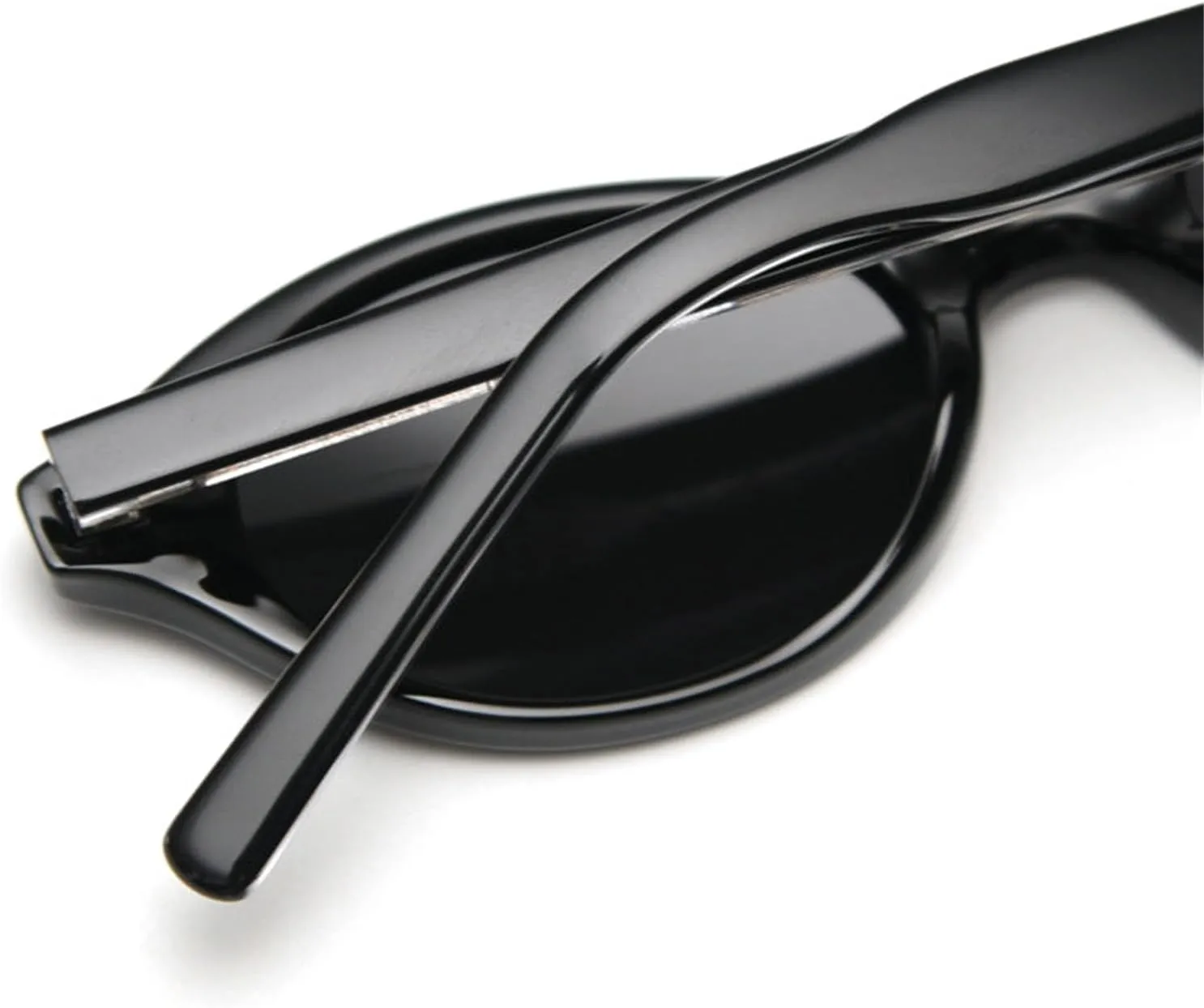 willochra Fashion Small Polarized Cat Eye Sunglasses Women Fashion Gradient Shades UV400 Vintage Rivets Men Sun Glasses