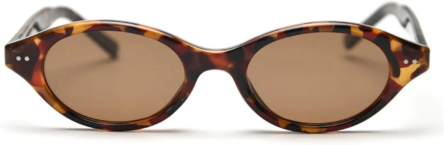 willochra Fashion Small Polarized Cat Eye Sunglasses Women Fashion Gradient Shades UV400 Vintage Rivets Men Sun Glasses
