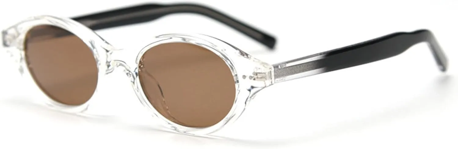 willochra Fashion Small Polarized Cat Eye Sunglasses Women Fashion Gradient Shades UV400 Vintage Rivets Men Sun Glasses