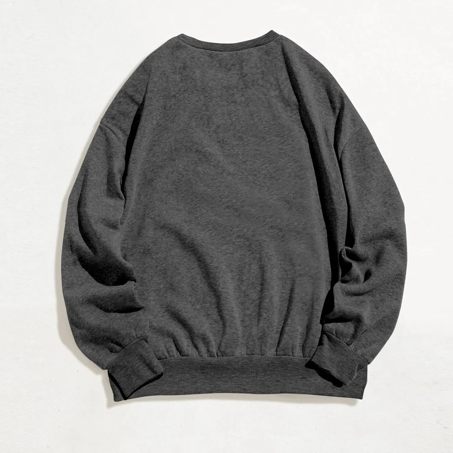 Womens California Los Angeles Sweatshirts Loose Fit Crew Neck Drop Shoulder Pullovers Baggy Fleece Preppy Top