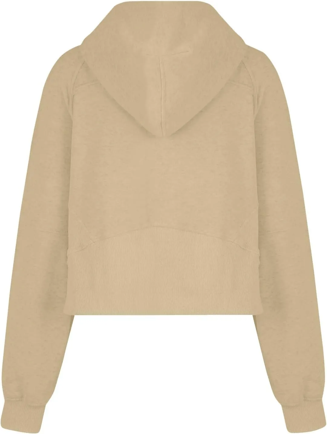 Women's Half Zip Sweatshirts Lapel Pullover Cropped Sweatshirts With Pocket Fall Outfits for Women 2024