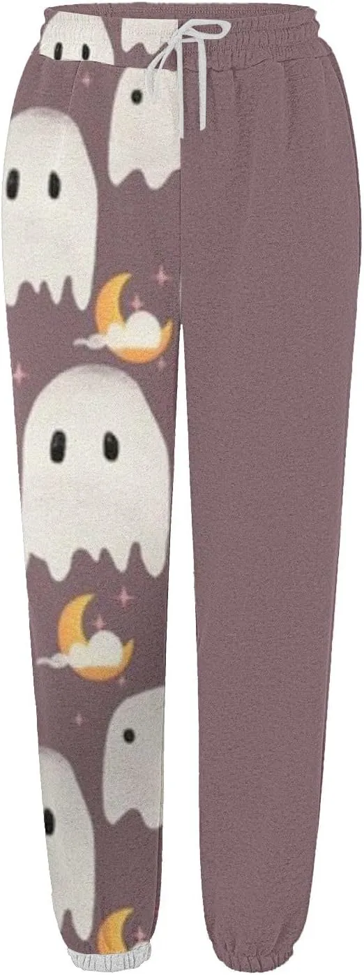 Womens Halloween Elastic Waist Pants Workout High Waisted Yoga Pants with Pockets Casual Pant with Pockets Halloween