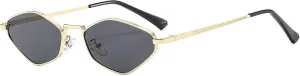 Women's Metal Frame Sunglasses Vintage Multicolor Shades Fashion Personality Sun Glasses Uv400
