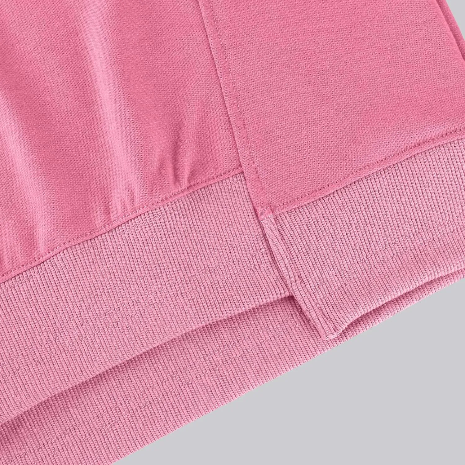 Women's Oversized Cropped Sweatshirts Crewneck Fleece Workout Pullover Sweater Fall Outfits